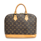 Handbag Alma PM Brown Monogram Canvas