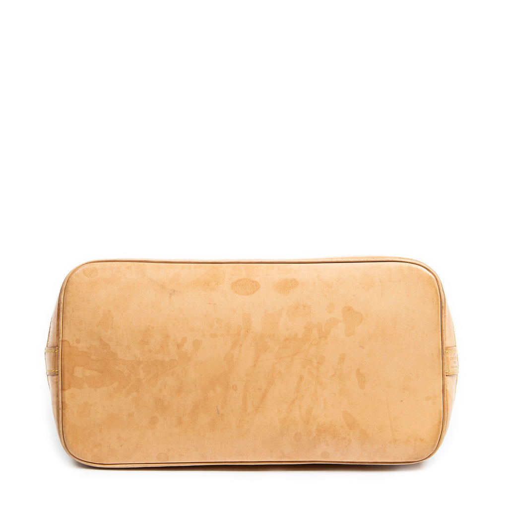 Handbag Alma PM Brown Monogram Canvas
