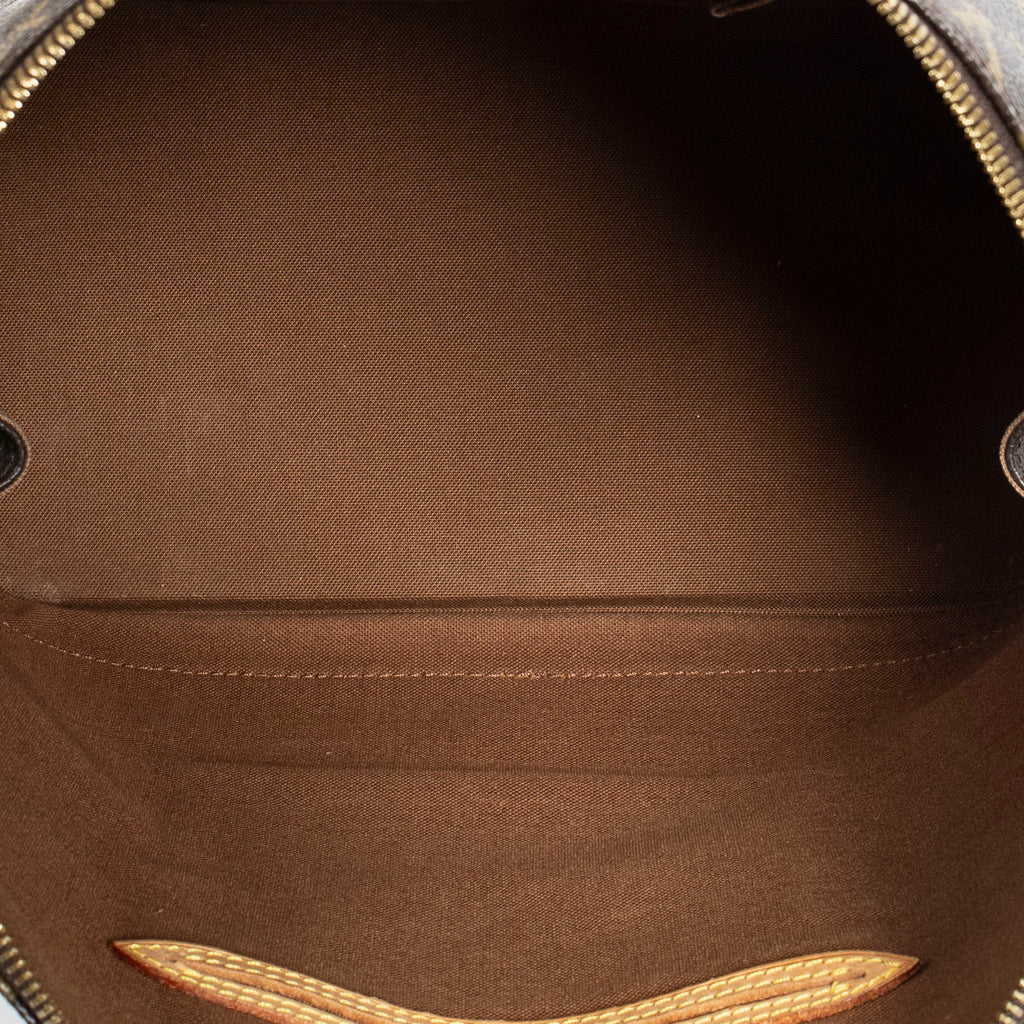 Handbag Alma PM Brown Monogram Canvas