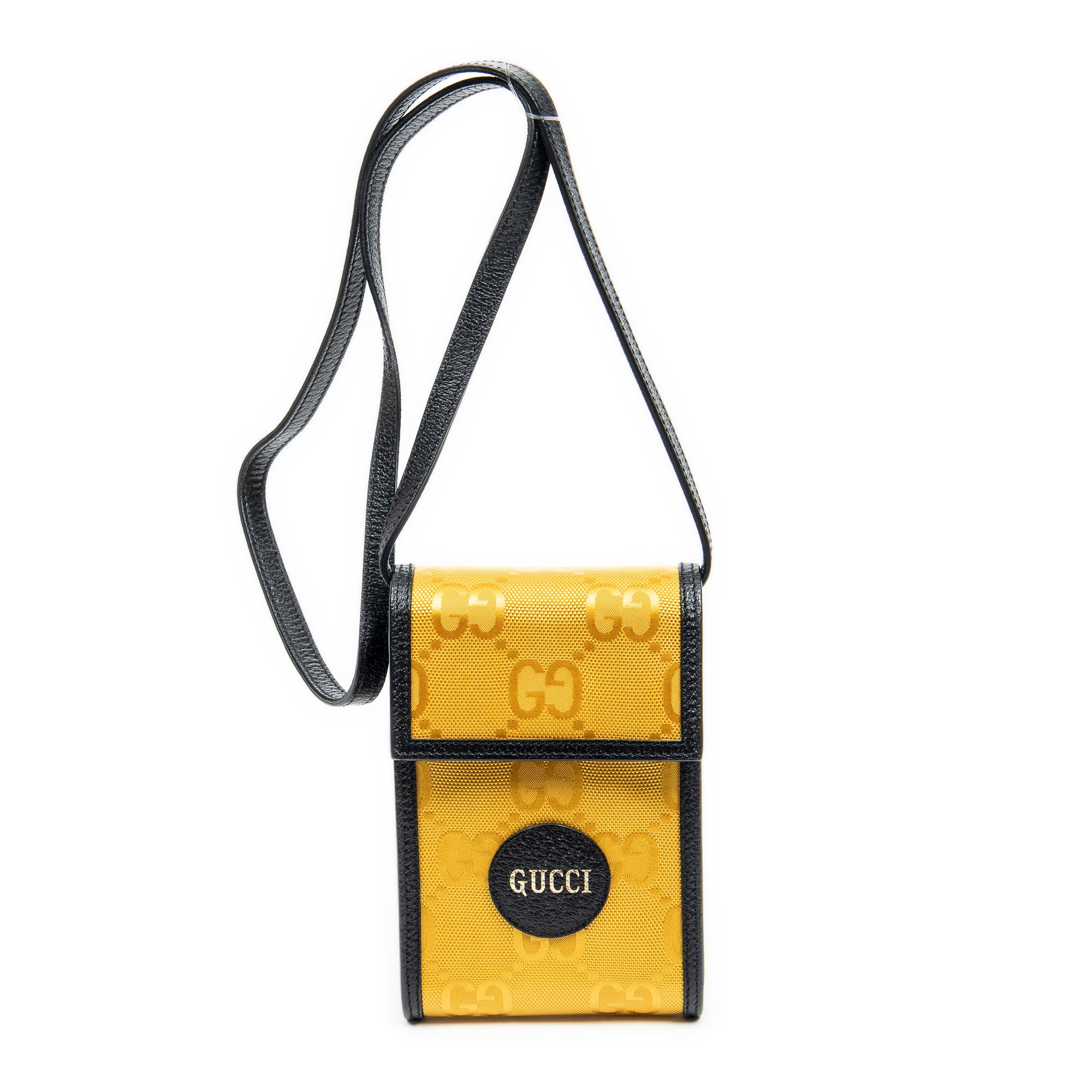 Shoulder Bag Off The Grid Crossbody Yellow Jumbo GG Nylon Canvas
