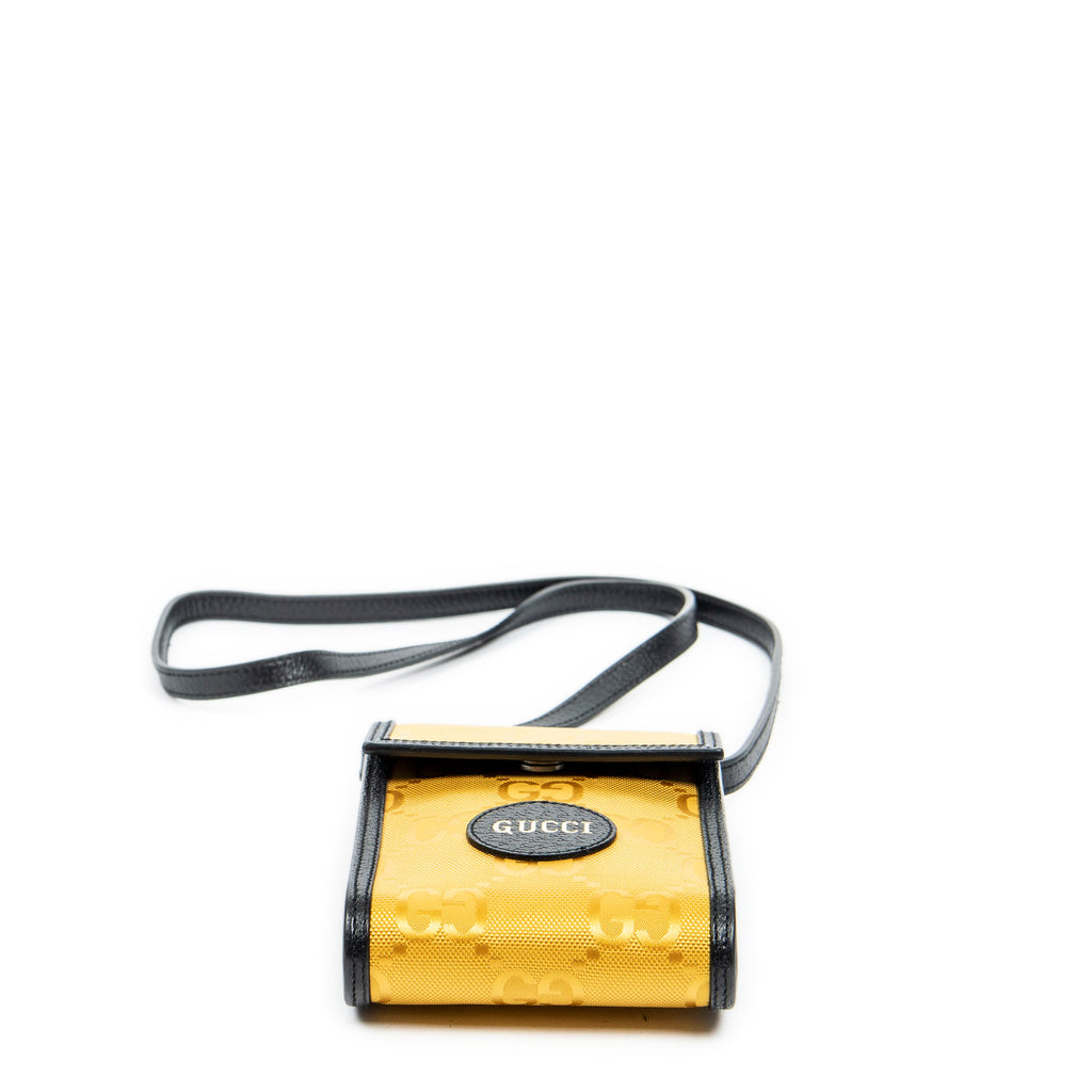 Shoulder Bag Off The Grid Crossbody Yellow Jumbo GG Nylon Canvas