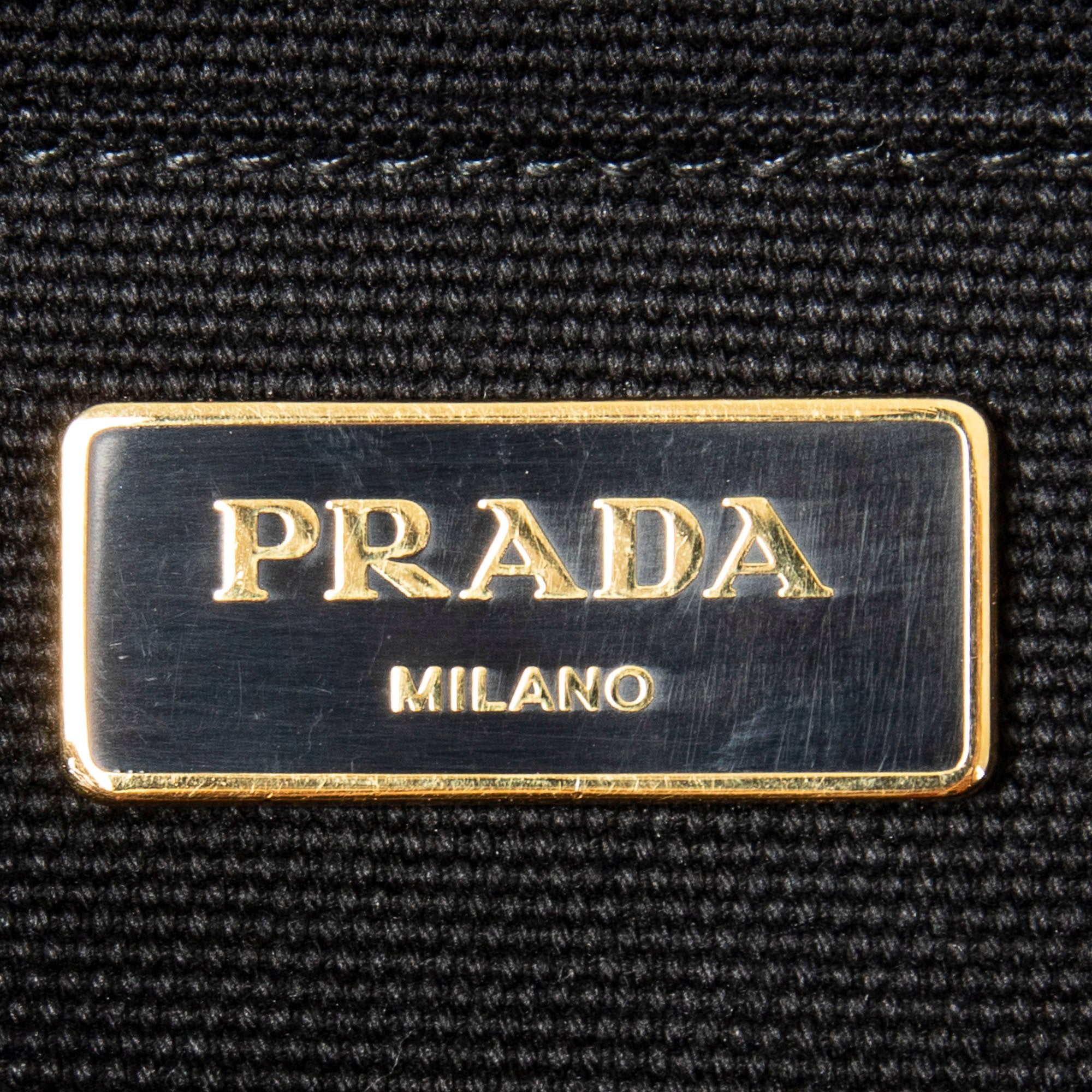Shoulder Bag Large Canapa Tote Black Canapa Stripe Canvas