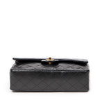 Shoulder Bag Classic Double Flap 26 Black Quilted Lambskin Leather