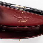 Shoulder Bag Classic Double Flap 26 Black Quilted Lambskin Leather