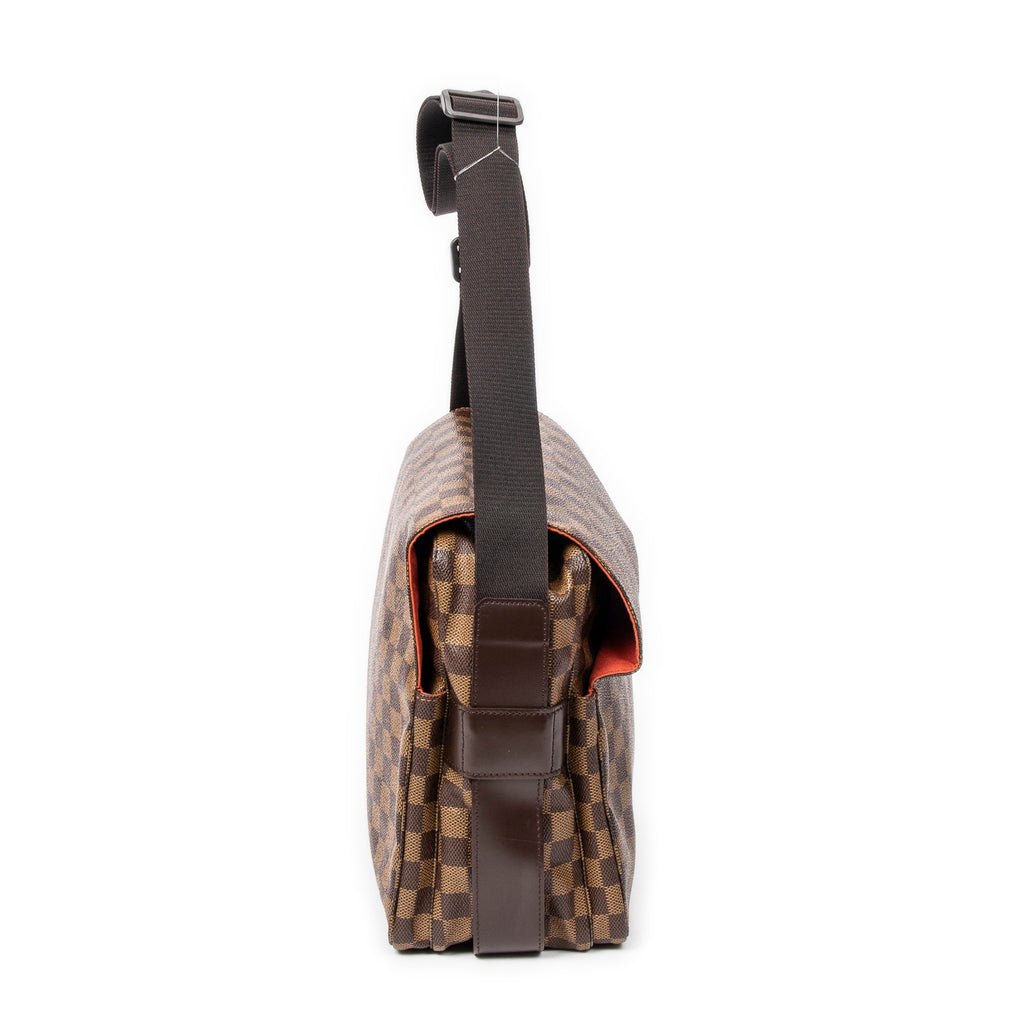 Shoulder Bag Naviglio Brown Damier Ebene