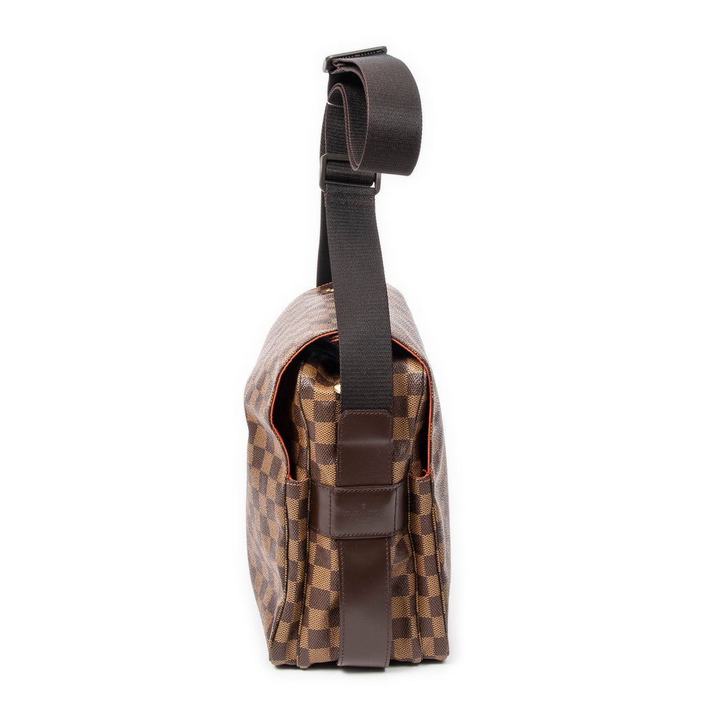 Shoulder Bag Naviglio Brown Damier Ebene