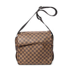 Shoulder Bag Naviglio Brown Damier Ebene