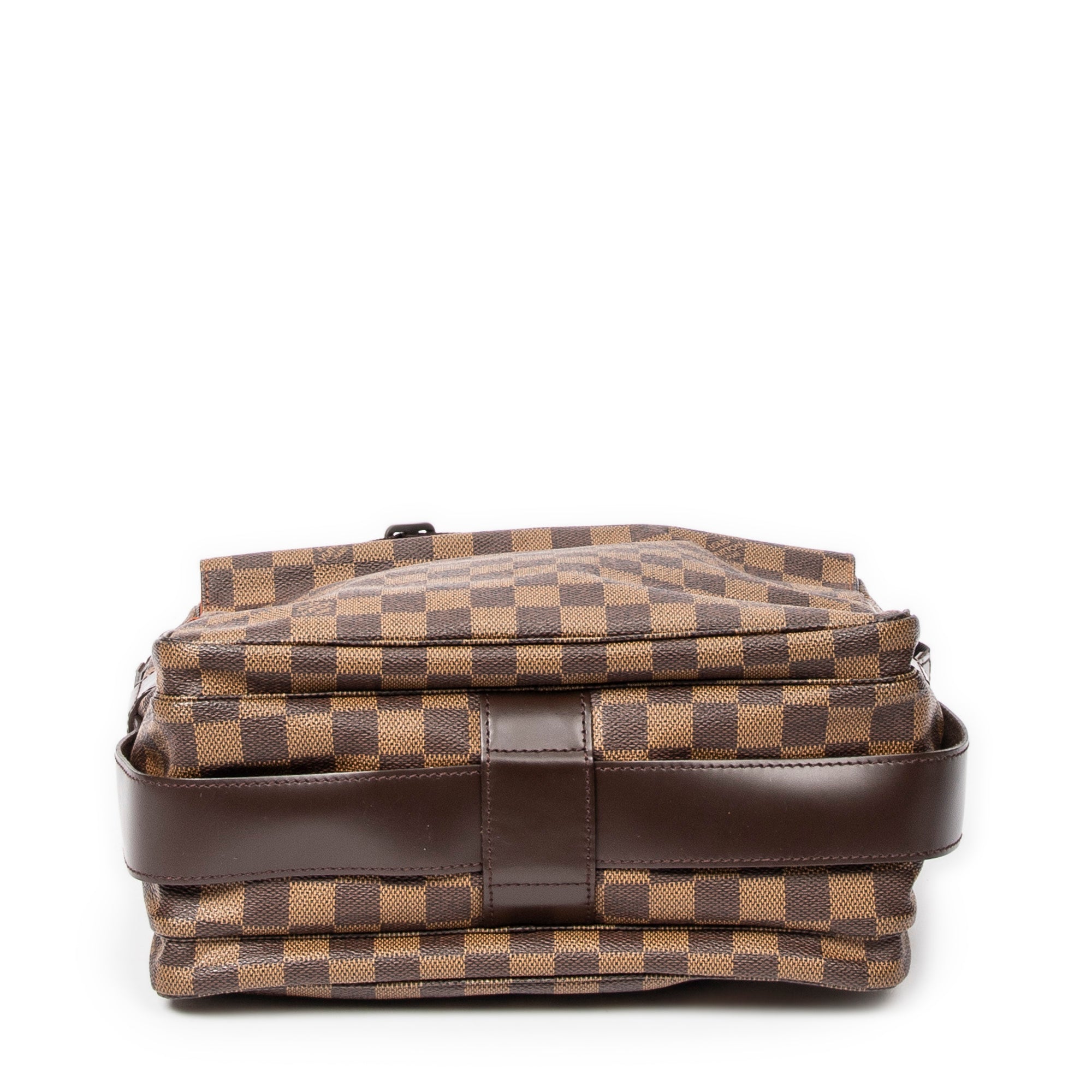 Shoulder Bag Naviglio Brown Damier Ebene