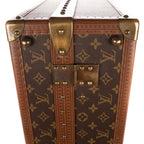 Travel Bag Vintage Gemine Trave Case Trunk for Shoes Brown Monogram Canvas