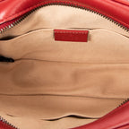 Shoulder Bag GG Marmont Waist Bag Red Quilted Chevron Leather