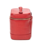Bolso CC Tall Vanity Case Piel de Caviar Roja