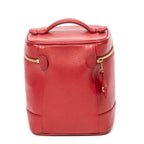 Bolso CC Tall Vanity Case Piel de Caviar Roja