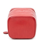 Bolso CC Tall Vanity Case Piel de Caviar Roja