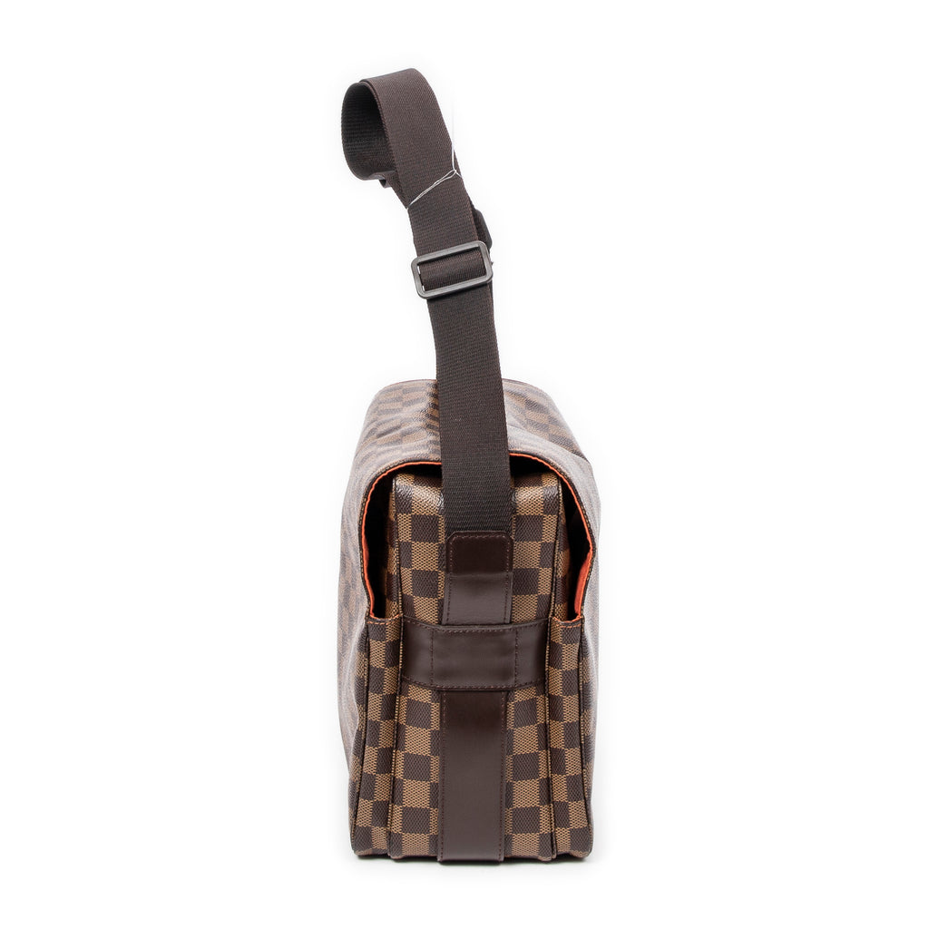 Shoulder Bag Naviglio Brown Damier Ebene