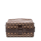 Shoulder Bag Naviglio Brown Damier Ebene