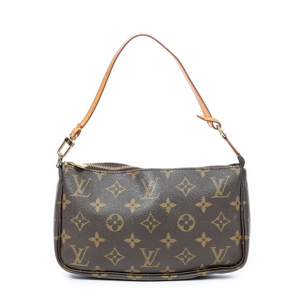 Bolsa Accesorios Bolso Lona Monogram Marrón