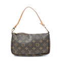 Bolsa Accesorios Bolso Lona Monogram Marrón