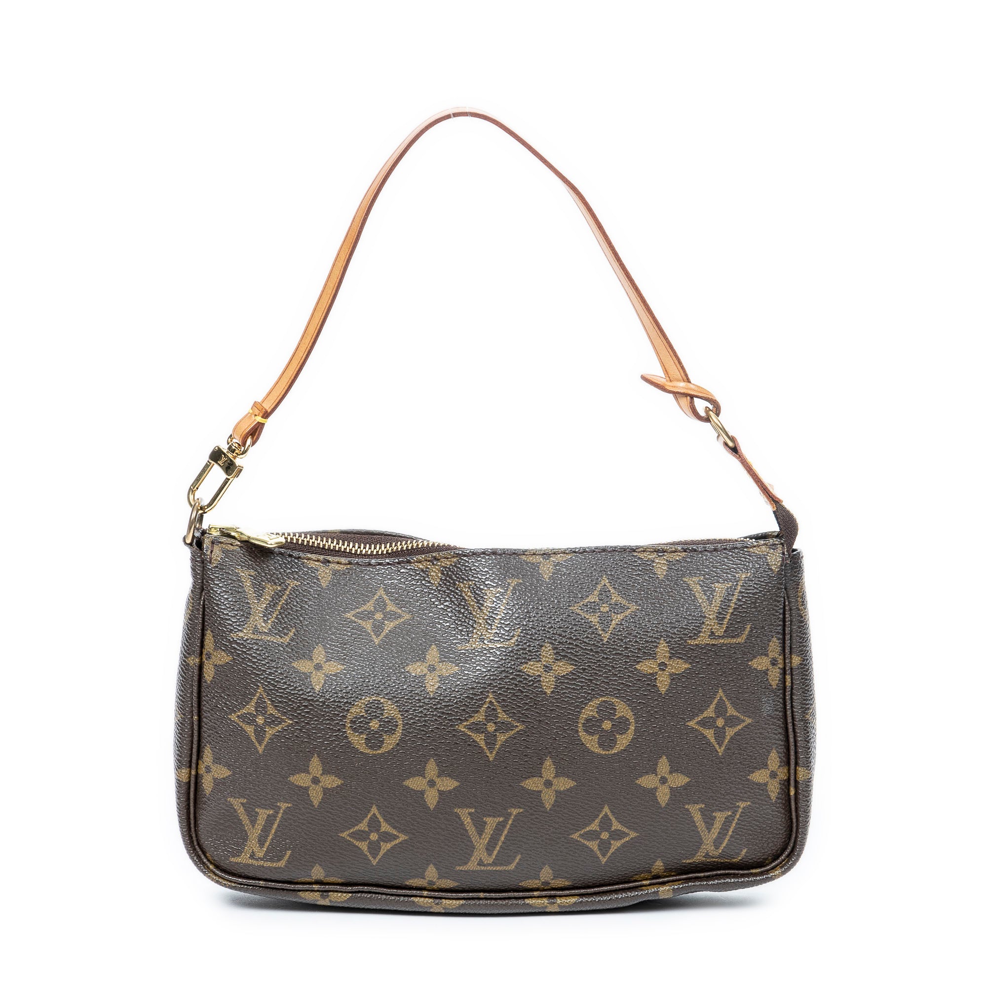 Bolsa Accesorios Bolso Lona Monogram Marrón