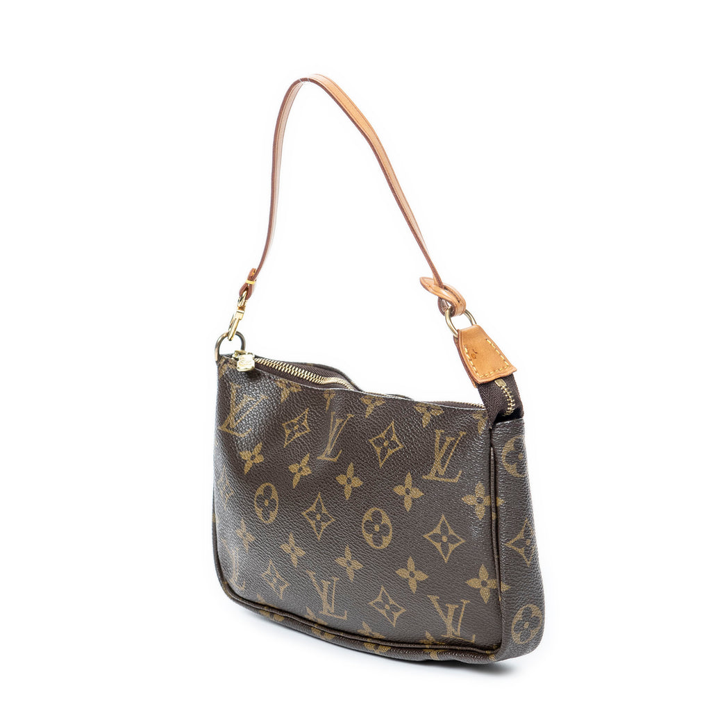 Bolsa Accesorios Bolso Lona Monogram Marrón
