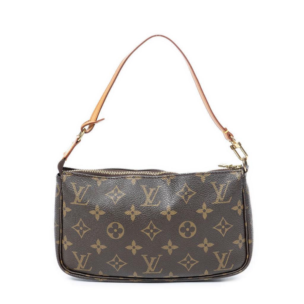 Bolsa Accesorios Bolso Lona Monogram Marrón
