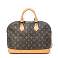 Handbag Alma PM Brown Monogram Canvas