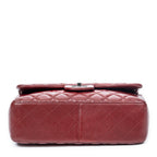 Shoulder Bag Jumbo Classic Double Flap Red Quilted Lambskin Leather