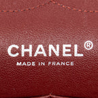 Shoulder Bag Jumbo Classic Double Flap Red Quilted Lambskin Leather