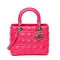 Dior - Lady Dior Zip Moyen - Fuchsia