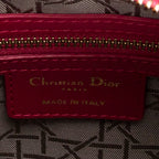Dior - Lady Dior Zip Moyen - Fuchsia