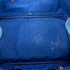 Bolso de mano Canapa Tote grande de lona Canapa azul real