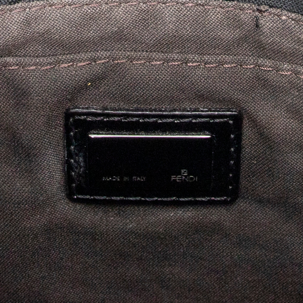 Shoulder Bag Small Flap Crossbody Black Zucchino Canvas