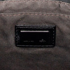 Shoulder Bag Small Flap Crossbody Black Zucchino Canvas