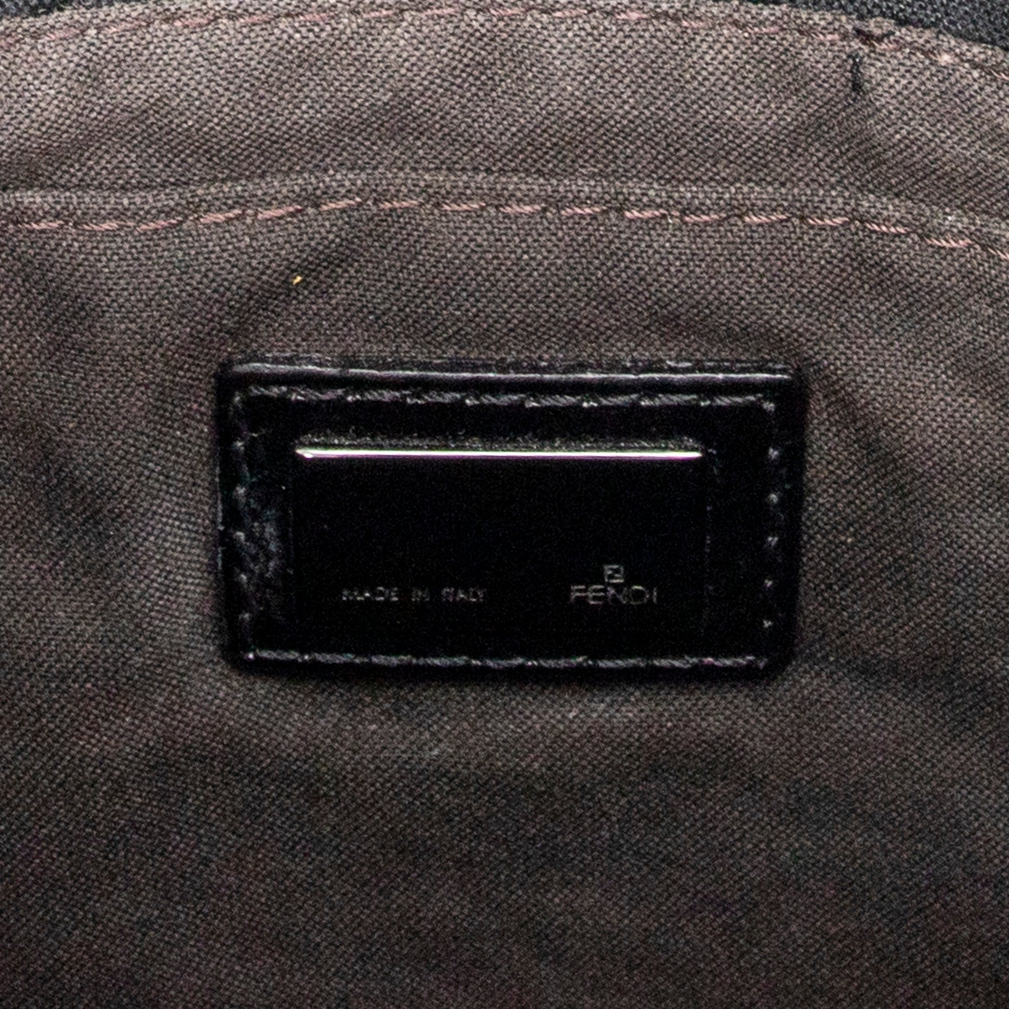 Shoulder Bag Small Flap Crossbody Black Zucchino Canvas