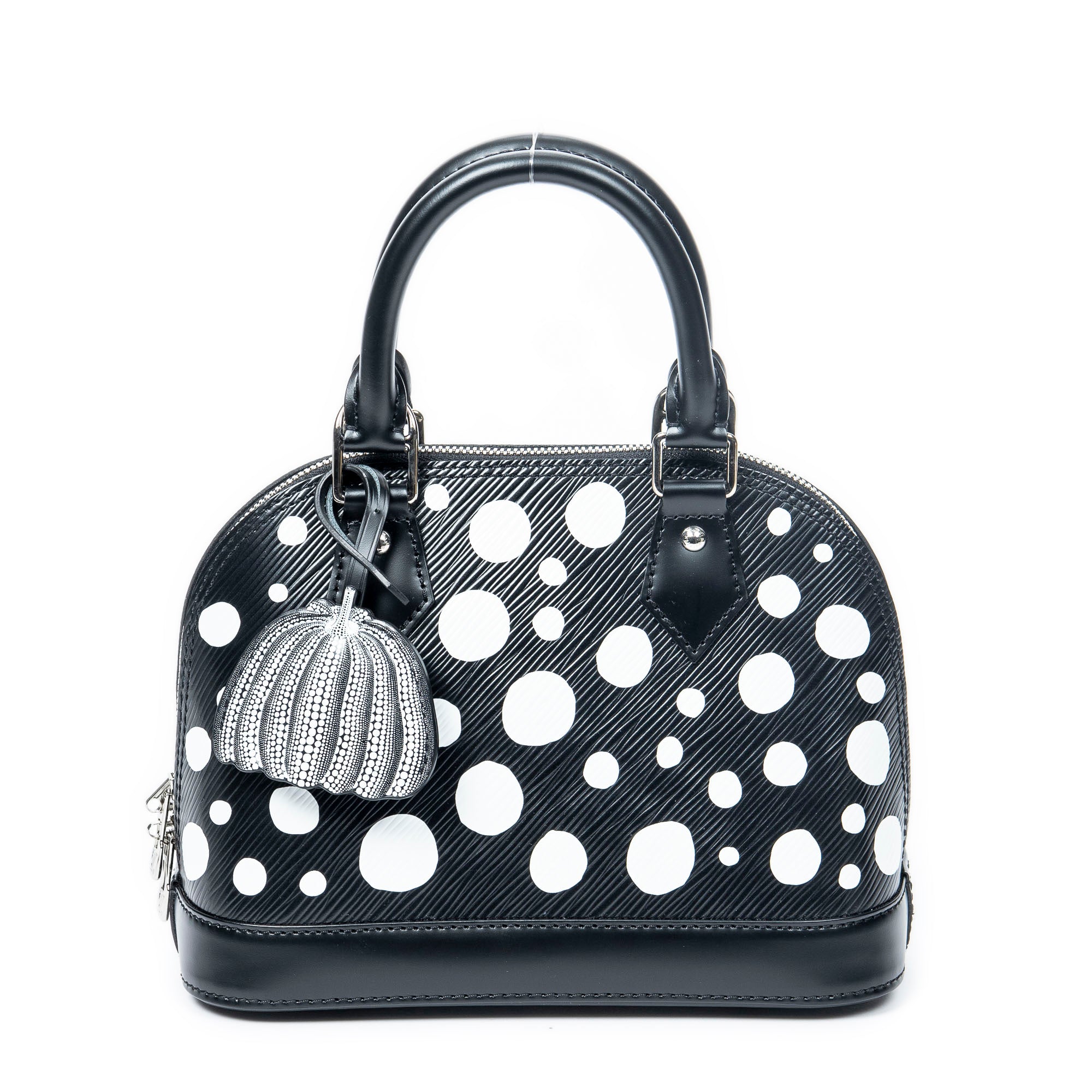 Bolso de hombro Ed. Limitada Yayoi Kusama Infinity Dots Alma BB Epi Infinity Dots Negro