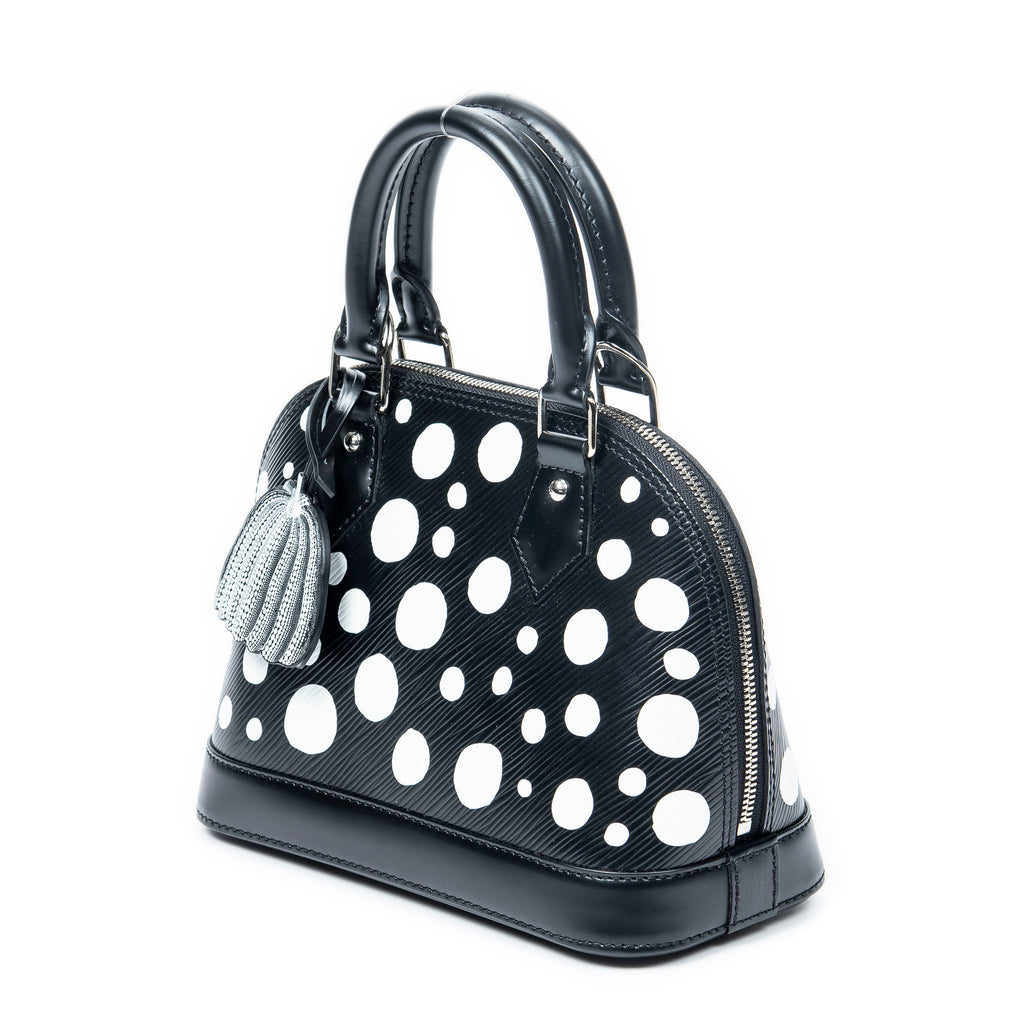 Bolso de hombro Ed. Limitada Yayoi Kusama Infinity Dots Alma BB Epi Infinity Dots Negro