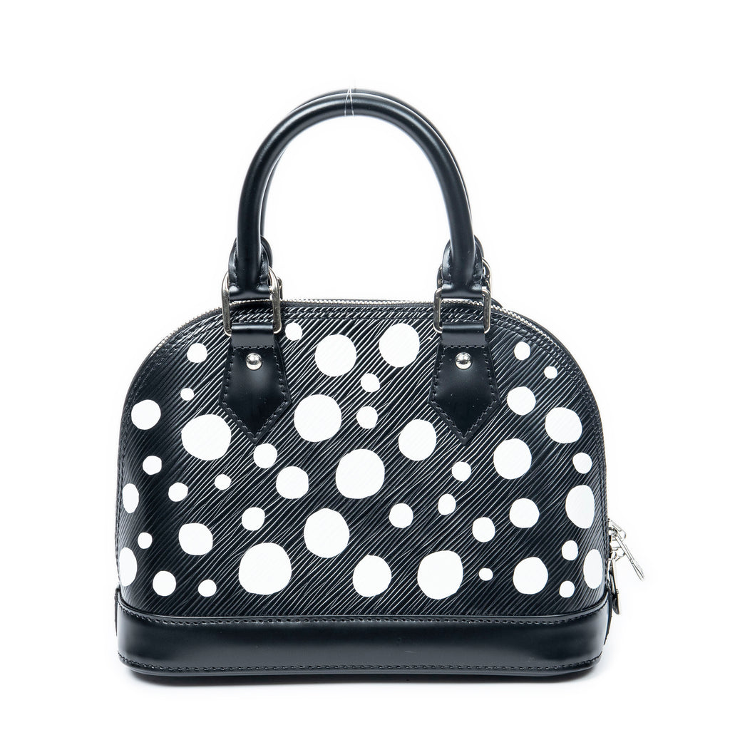 Bolso de hombro Ed. Limitada Yayoi Kusama Infinity Dots Alma BB Epi Infinity Dots Negro