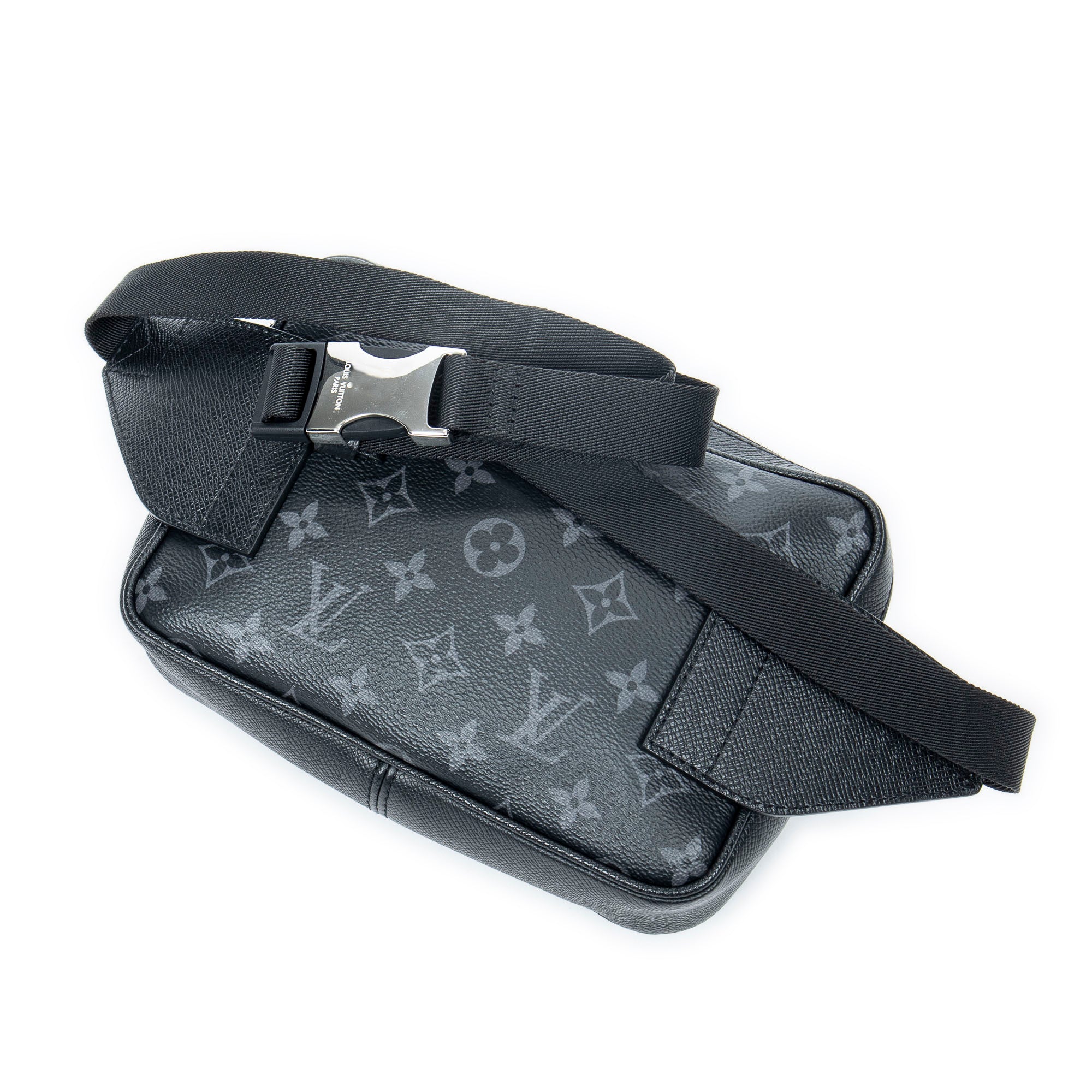 Shoulder Bag Outdoor Bumbag Black Monogram Taigarama