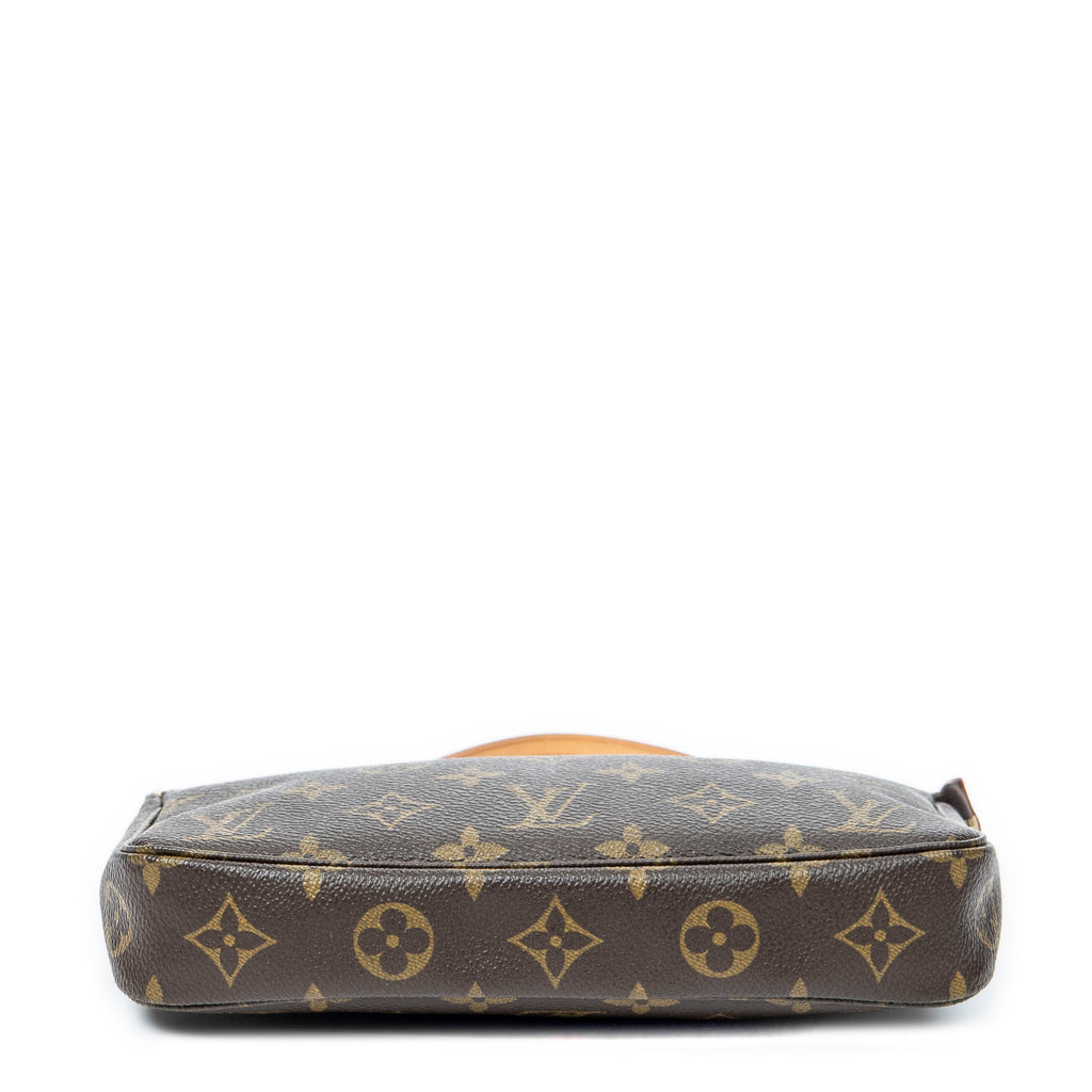 Accesorio para bolso: Monedero de lona Monogram marrón