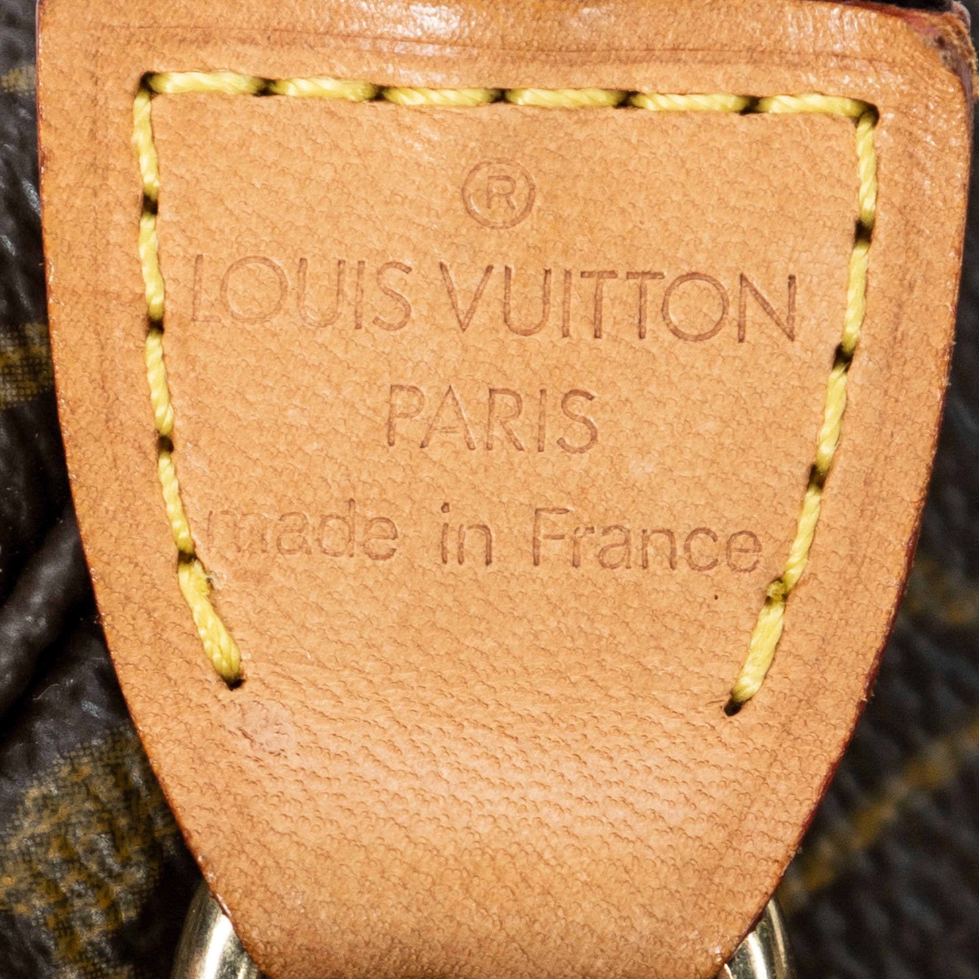 Accesorio para bolso: Monedero de lona Monogram marrón