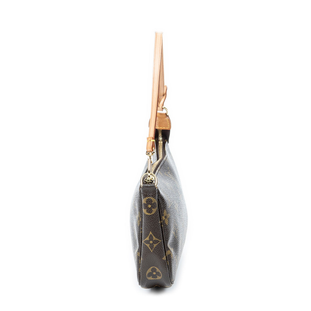 Handbag Accessory Pouch Brown Monogram Canvas