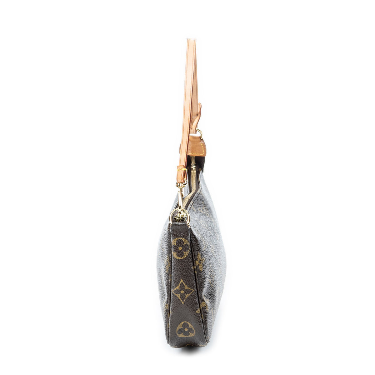 Handbag Accessory Pouch Brown Monogram Canvas