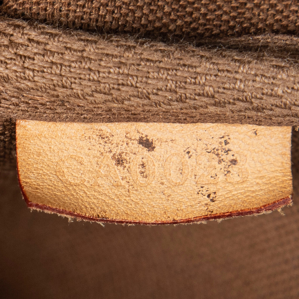 Handbag Accessory Pouch Brown Monogram Canvas