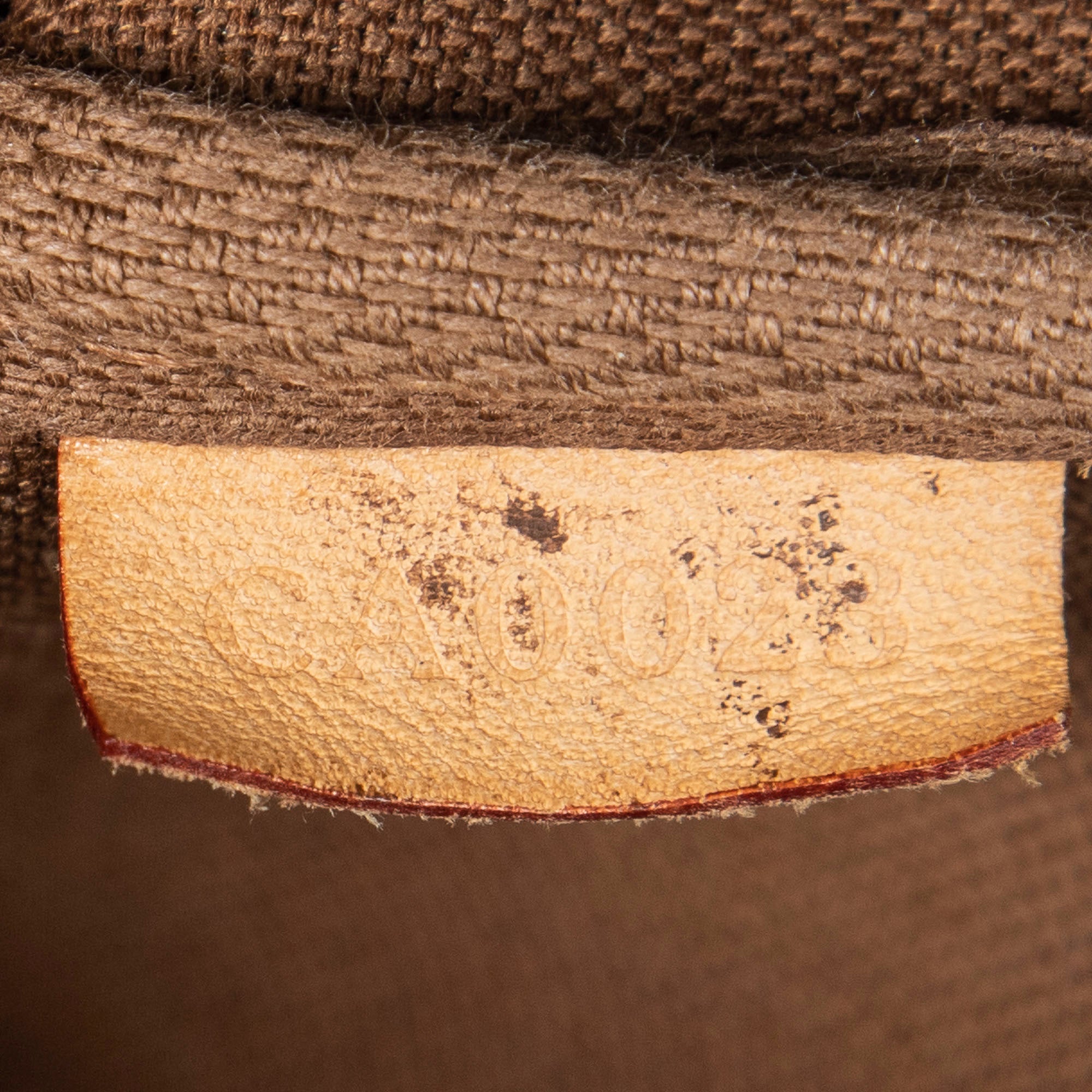 Handbag Accessory Pouch Brown Monogram Canvas
