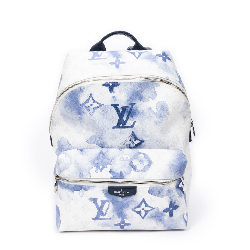 Backpack Discovery Backpack PM White Monogram Watercolor