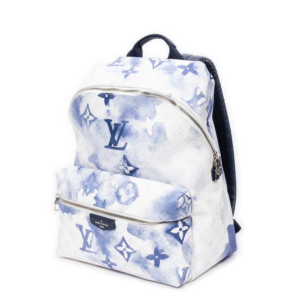 Backpack Discovery Backpack PM White Monogram Watercolor