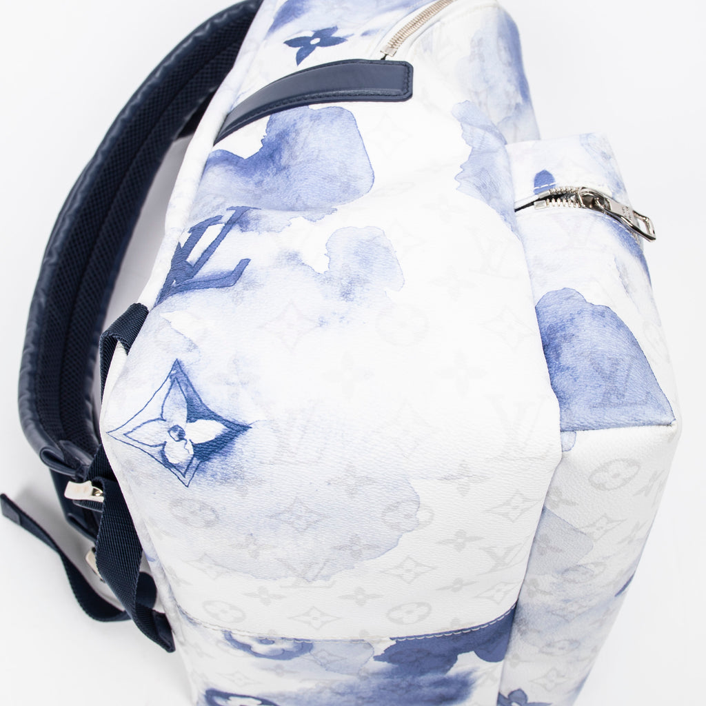 Backpack Discovery Backpack PM White Monogram Watercolor