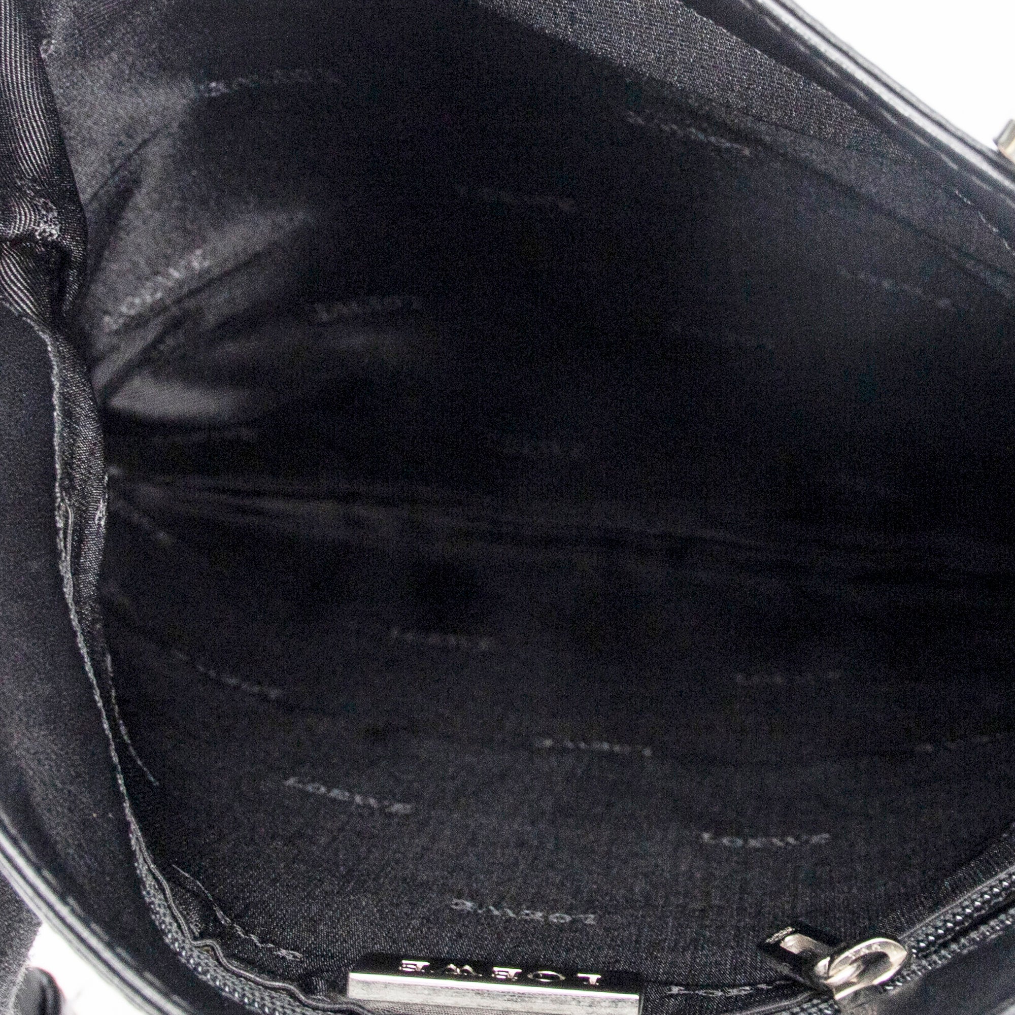 Loewe - Sac bandoulière messager Anagram plat - Noir