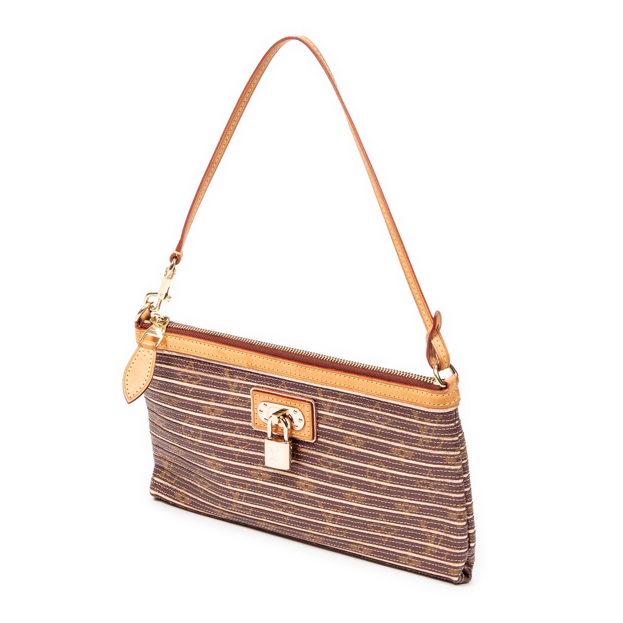 Shoulder Bag Ltd. Ed. Ete 2010 Zoe Pochette Peach Monogram Eden