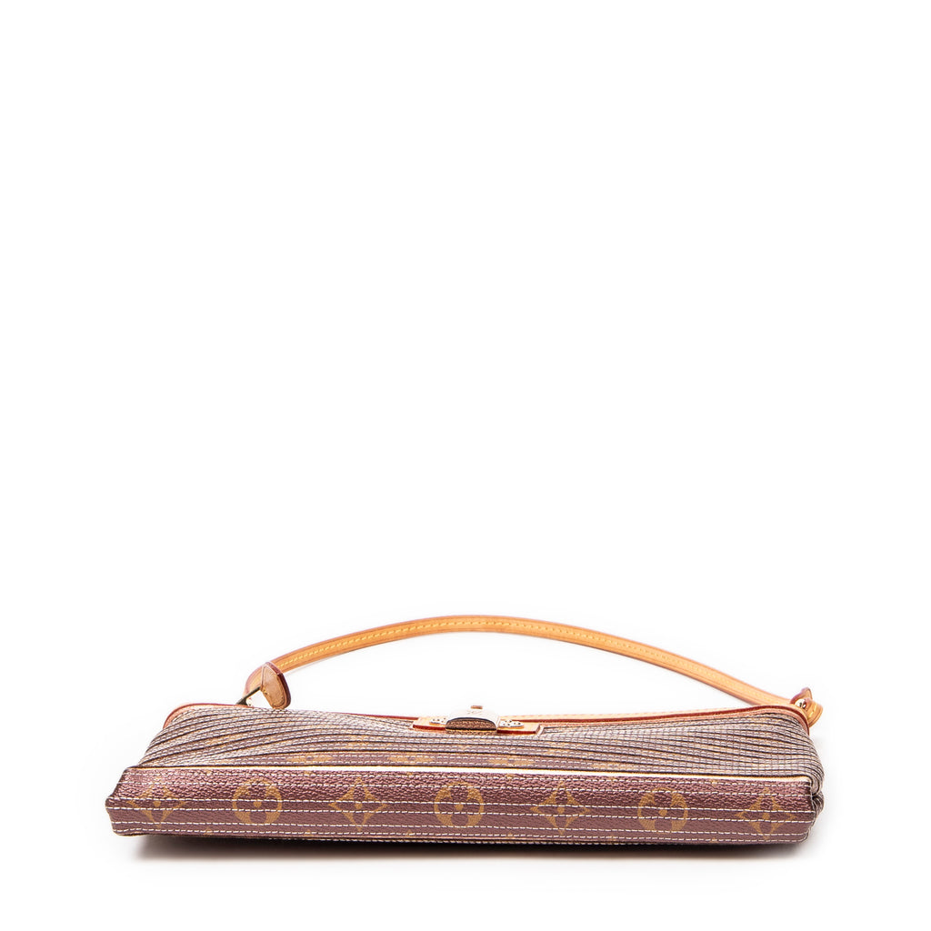 Shoulder Bag Ltd. Ed. Ete 2010 Zoe Pochette Peach Monogram Eden