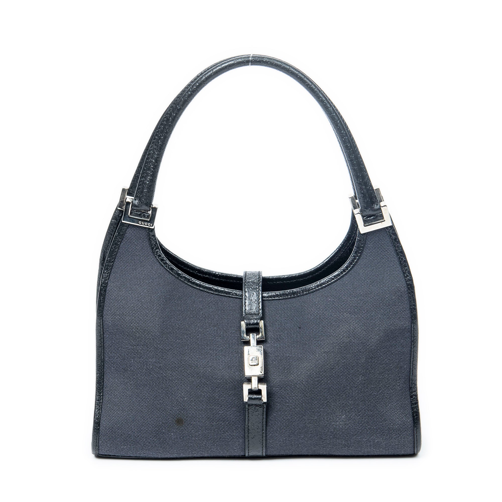 Shoulder Bag Small Bardot Tote Grey Canvas